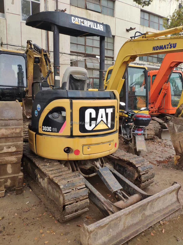 Excavadora usada em bom estado CAT303C preço razoável para venda/de segunda mão Excavadora japonesa CAT303C