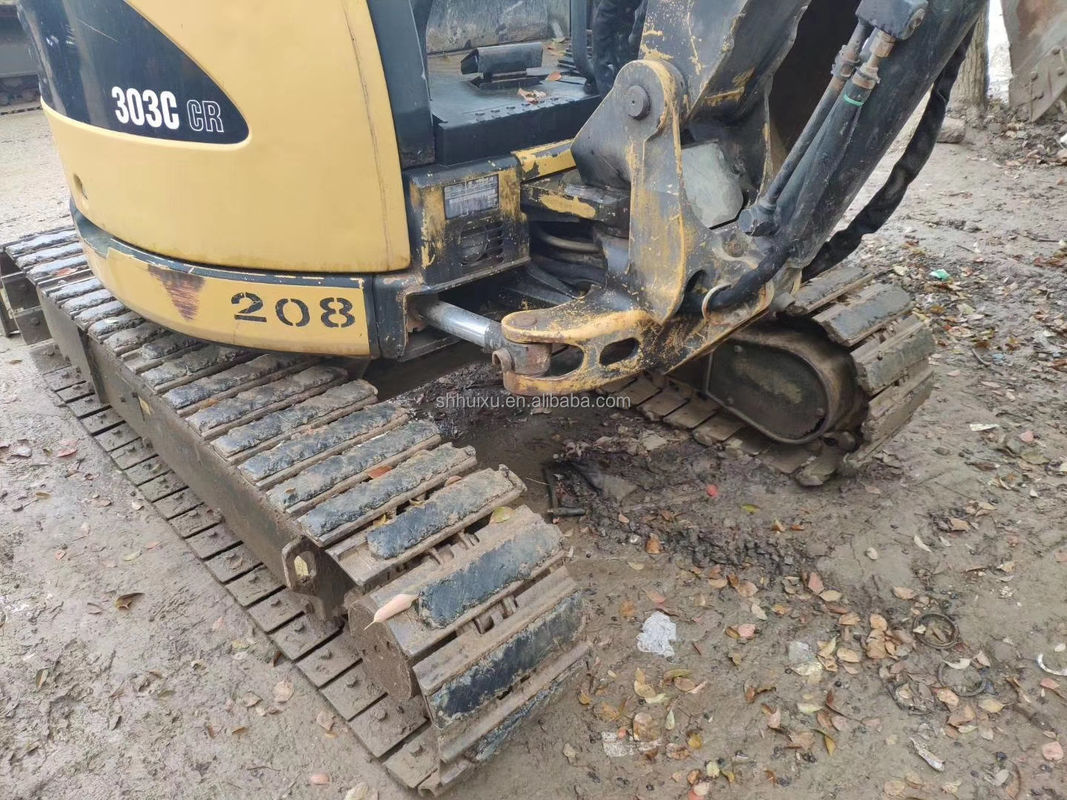 Excavadora usada em bom estado CAT303C preço razoável para venda/de segunda mão Excavadora japonesa CAT303C