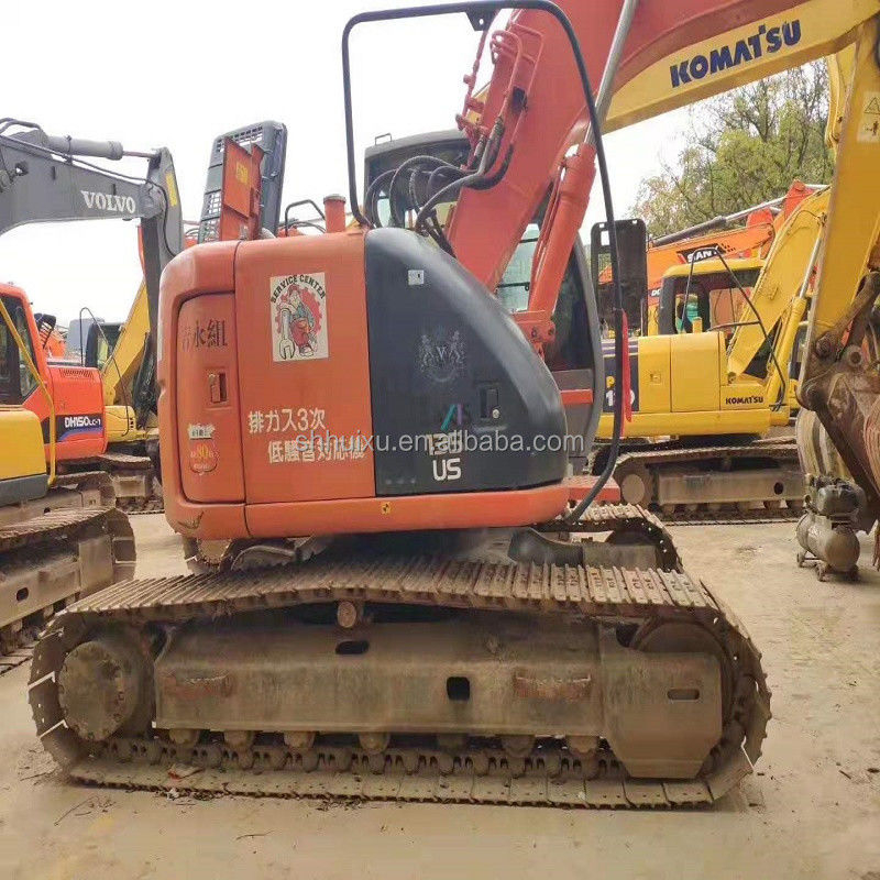 Hitachi em estoque Excavadora HITACHI 135 de segunda mão em bom estado/ Máquina de escavação japonesa HITACHI 135 à venda