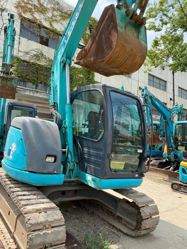 Excavadora Kobelco usada SK70SR Kobelco Mini Excavadoras Kobelco Excavadora de 7 toneladas para venda