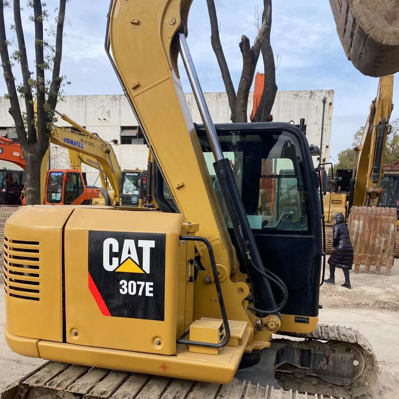 Máquina de construção de engenharia usada Cat 307E minibagger hidráulica preço mini máquina de escavadeira usada para venda