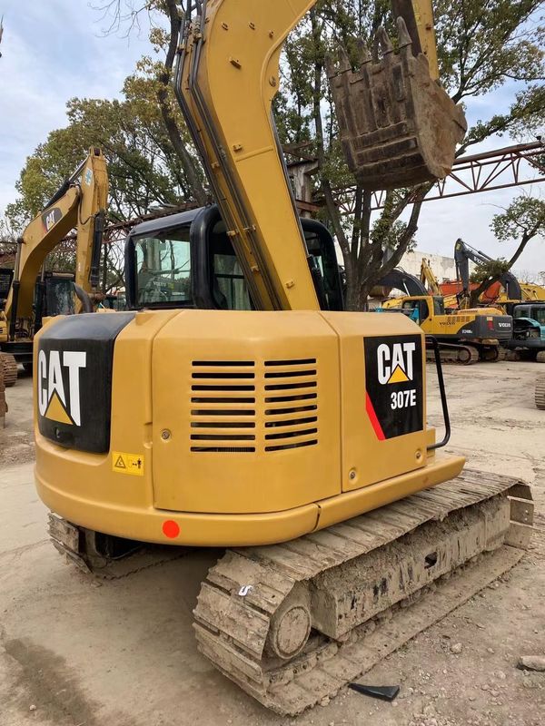 Máquina de construção de engenharia usada Cat 307E minibagger hidráulica preço mini máquina de escavadeira usada para venda