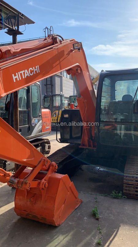 Venda em quente Hitachi Japão origem mini escavadeira usada HITACHI 70 para venda de segunda mão hidráulica Crawler Excavator bom estado