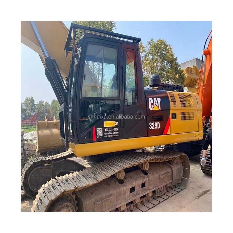 Excavadora de lagarta usada 329dl/ Máquina de escavação usada CAT329D