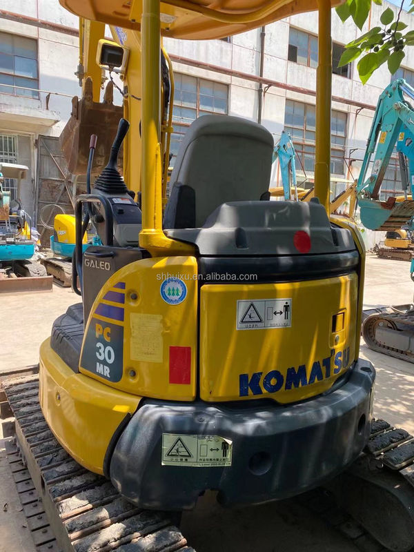 Komatsu boa qualidade usado PC30mr excavador Komatsu usado mini máquina de escavação Japão origem Komatsu Excavator