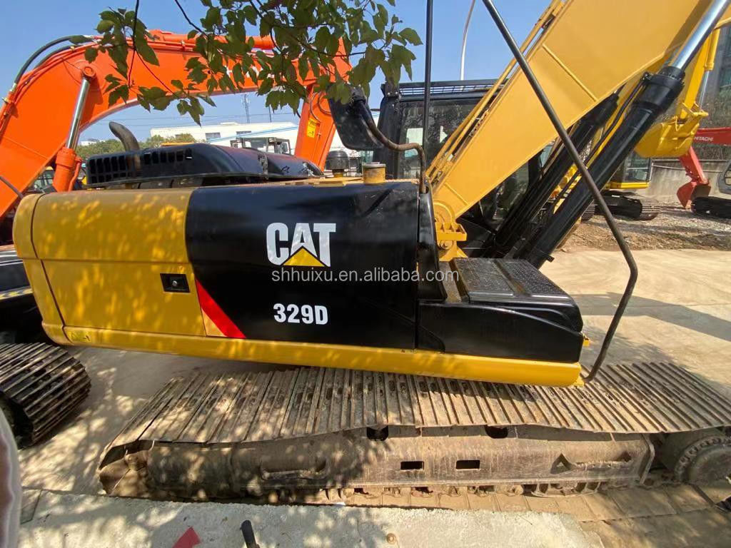 Excavadora de lagarta usada 329dl/ Máquina de escavação usada CAT329D