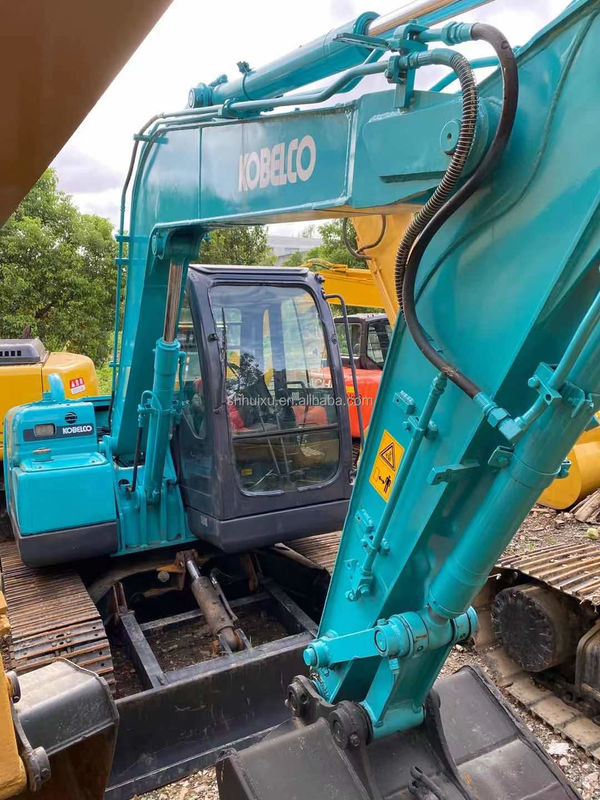 Micro mini escavadeira Kobelco 75 de segunda mão pequena escavadeira máquinas usadas 7.5 toneladas escavadeira EUA China escavadeira de jardim