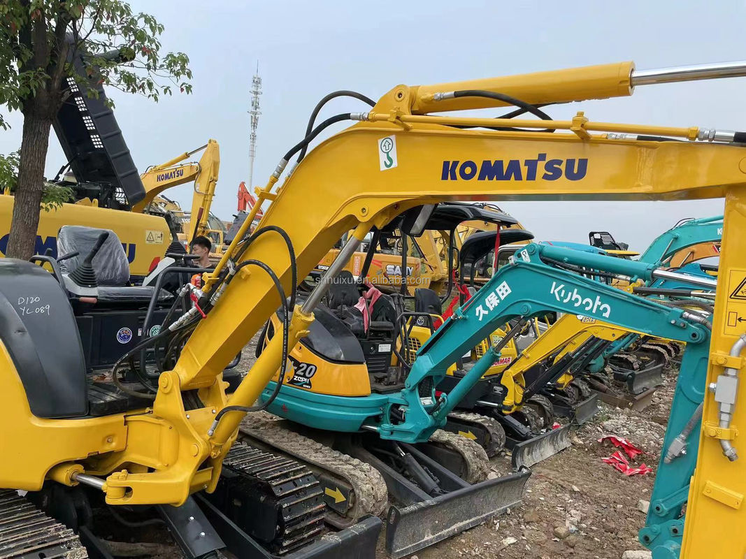 Excavadora hidráulica usada KOMATSU30,excavadora de segunda mão KOMATSU30 boa qualidade com preço barato para venda