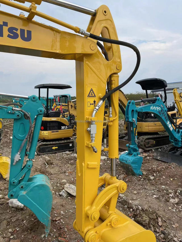 Excavadora hidráulica usada KOMATSU30,excavadora de segunda mão KOMATSU30 boa qualidade com preço barato para venda