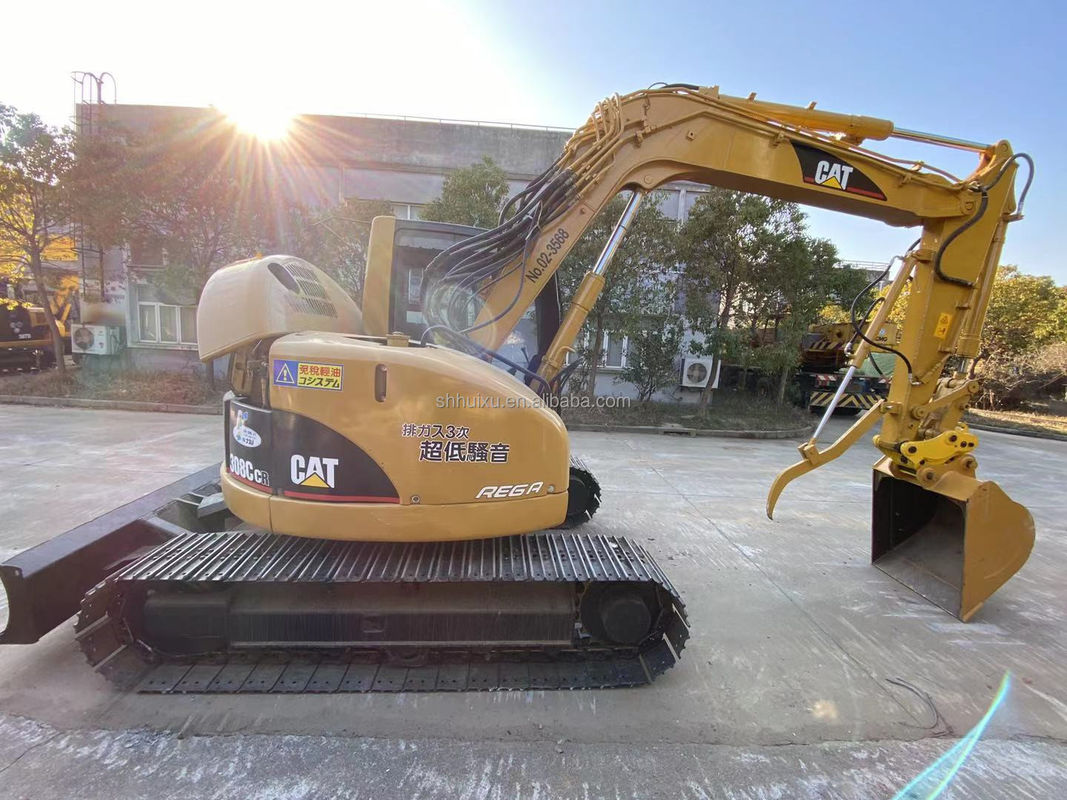 Excavadora mini-excavadora usada CAT308C Preço barato Excavadora de segunda mão com alta qualidade