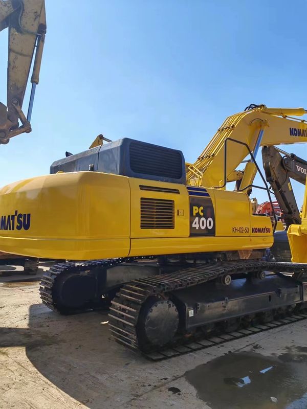 Excavadora usada komatsu pc 400 em bom estado, segunda mão komatsu pc 400 bastante usada excavadora para venda.
