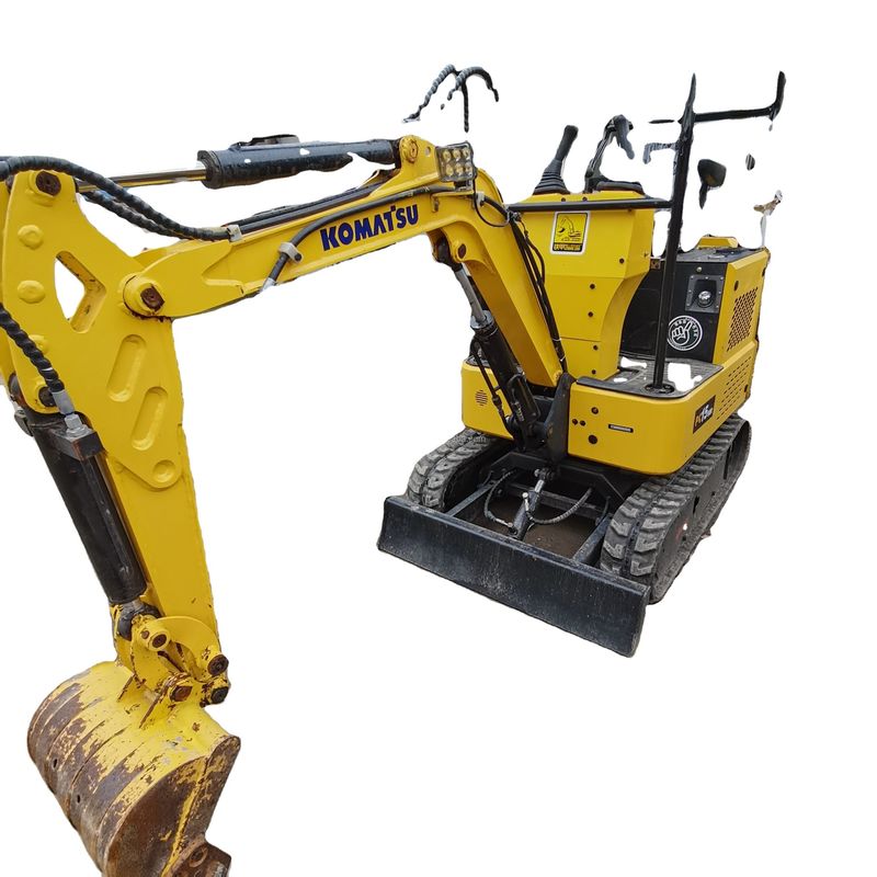 Komatsu KOMATSU PC15 escavadeira hidráulica de segunda mão de origem japonesa Preço barato Mini escavadeira usada Boa qualidade