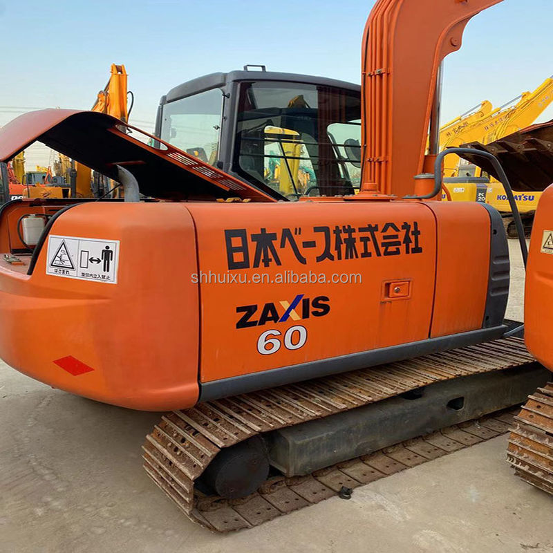 HITACHI Venda em quente Excavadora de segunda mão HITACHI 60 em bom estado Origem japonesa/ mini escavadora usada para venda