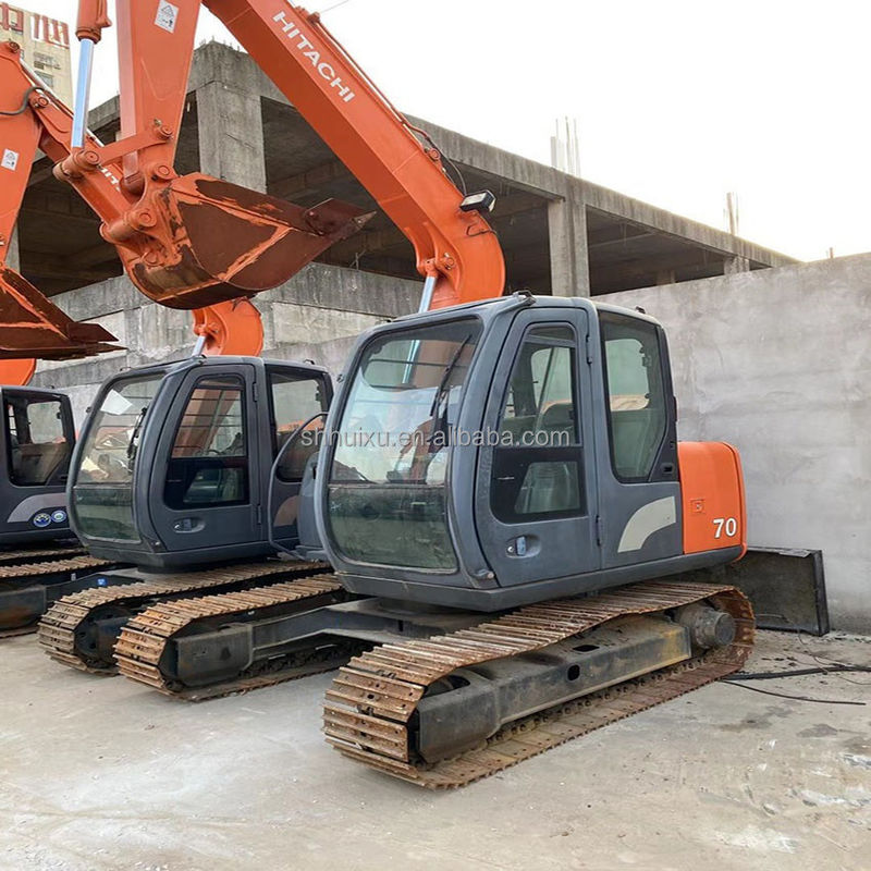 Hitachi venda quente Mini escavadeira usada mais vendida HITACHI ZX70 Japão origem de segunda mão hidráulica Crawler Excavator em boas condições