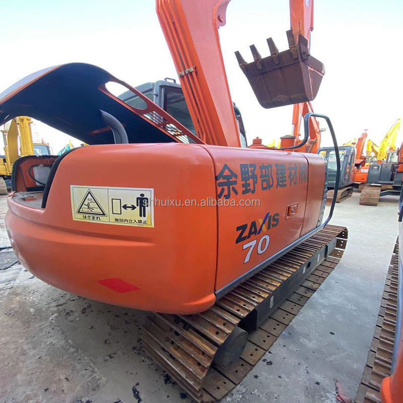 Hitachi venda quente Mini escavadeira usada mais vendida HITACHI ZX70 Japão origem de segunda mão hidráulica Crawler Excavator em boas condições
