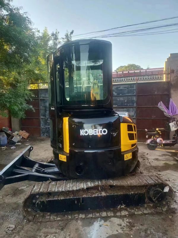 Excavadora usada de alta qualidade kobelco 35sr/condição de trabalho de segunda mão
