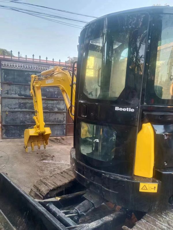 Excavadora usada de alta qualidade kobelco 35sr/condição de trabalho de segunda mão