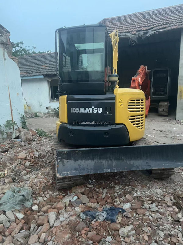 Alta qualidade KOMATSU PC55MR escavadeira de segunda mão de escalada hidráulica Japão origem/mini escavadeira usada KOMATSU PC55MR Preço barato