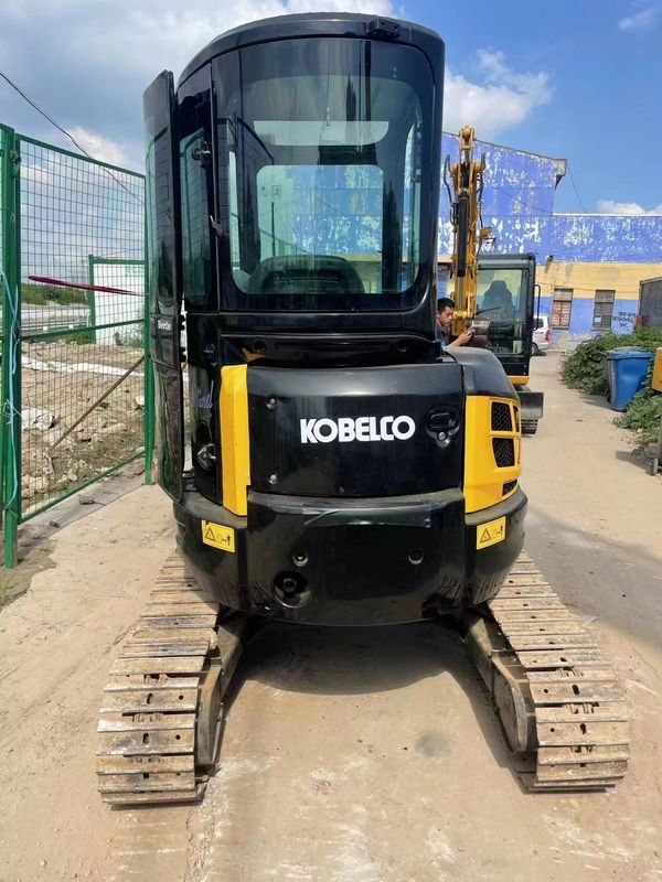 Excavadora usada de alta qualidade kobelco 35sr/condição de trabalho de segunda mão