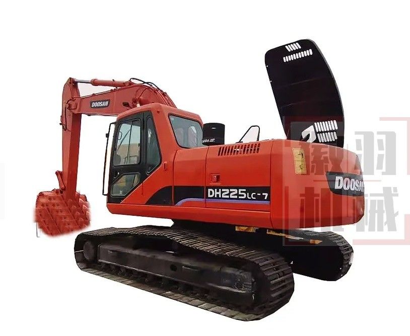 Excavadora usada Doosan DX225LC escavadora usada máquinas usadas 6 toneladas usado original escavadora de segunda mão escavadora para venda