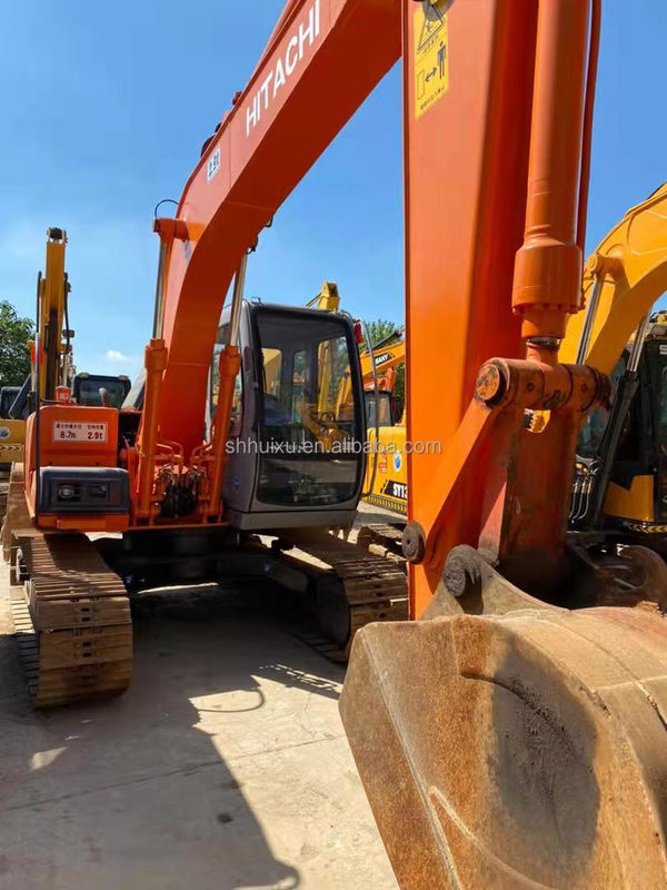 Hitachi venda a quente Excelente qualidade usada escavadeira hidráulica de raspador Hitachi EX120 Máquina de escavação de segunda mão para venda