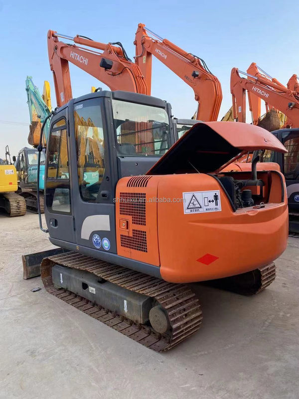 Venda a quente Hitachi Excavadora hidráulica de segunda mão HITACHI ZX60 em bom estado Excavadora japonesa usada
