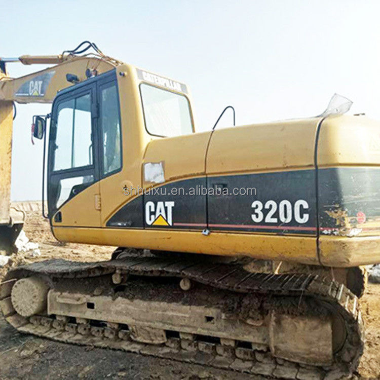 Japão usado cat 320 escavadeira de segunda mão hidráulica escavadeira CAT320C em bom estado para venda CAT 303 cat 306 escavadeira