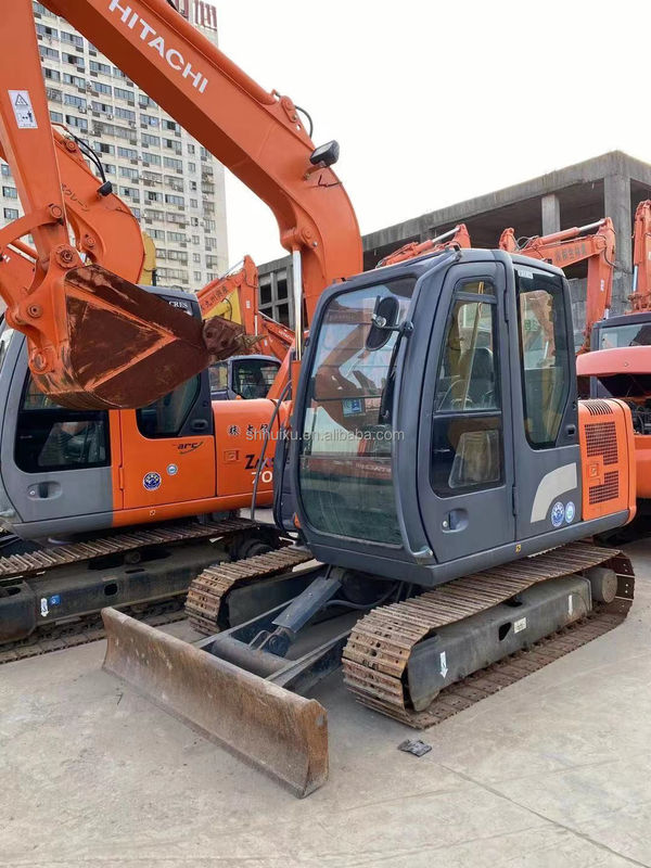 Venda a quente Hitachi Excavadora hidráulica de segunda mão HITACHI ZX60 em bom estado Excavadora japonesa usada