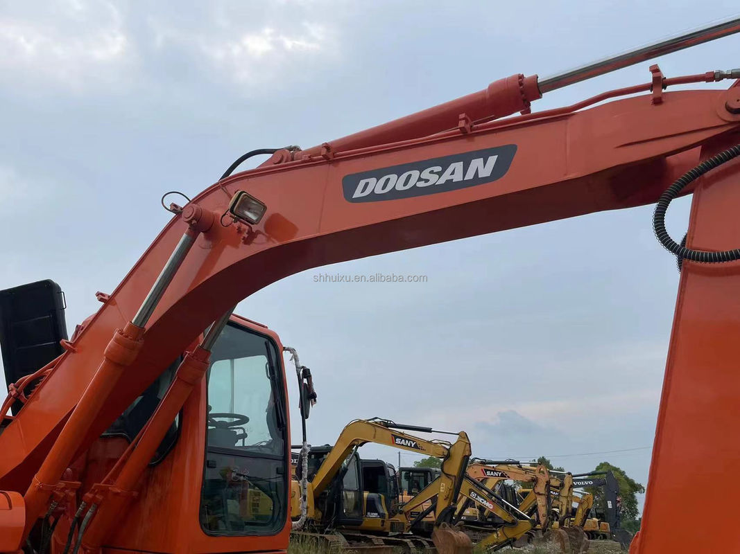 China escavadeira de rodas Doosan 150 escavadeira de segunda mão máquina pesada grande escavadeira