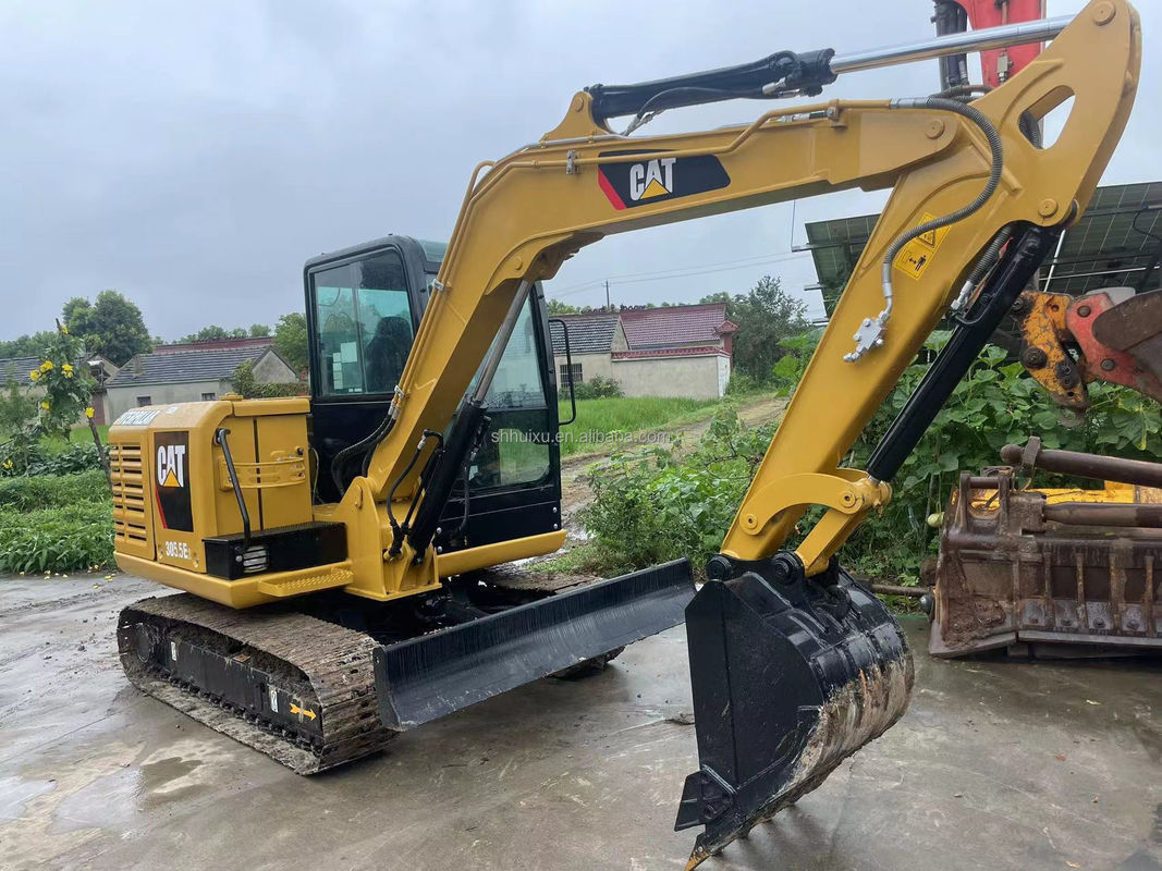 MACHINE CAT Nova versão japonesa Original Usado Pequena Escavação CAT 305.5E 5.5TON Excavadora Com linha hidráulica