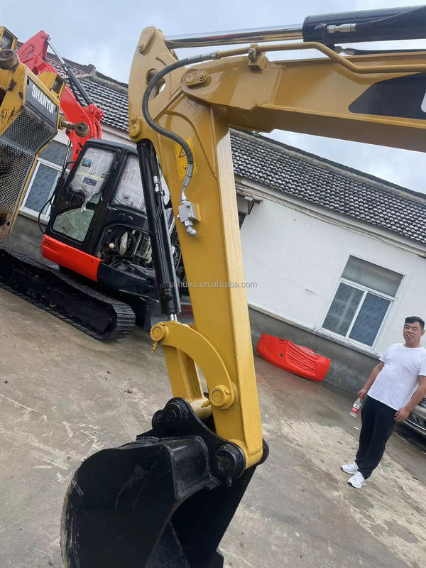 MACHINE CAT Nova versão japonesa Original Usado Pequena Escavação CAT 305.5E 5.5TON Excavadora Com linha hidráulica