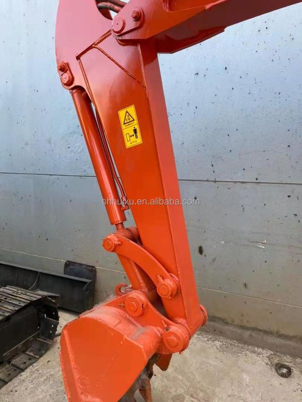 Hitachi em estoque de segunda mão Pequena escavadeira hidráulica em bom estado HITACHI ZX40U/ mini escavadeira japonesa usada HITACHI ZX40U à venda