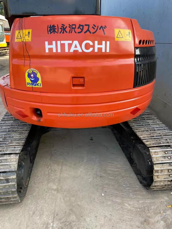 Hitachi em estoque de segunda mão Pequena escavadeira hidráulica em bom estado HITACHI ZX40U/ mini escavadeira japonesa usada HITACHI ZX40U à venda