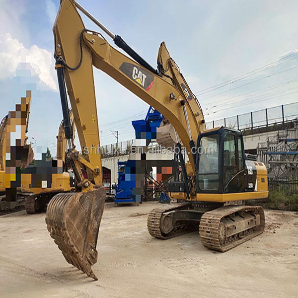 Excavadora usada Caterpillar 320b de segunda mão Excavadora hidráulica de segunda mão CAT320D de origem japonesa à venda Caterpillar em stock
