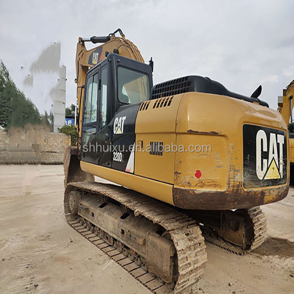 Excavadora usada Caterpillar 320b de segunda mão Excavadora hidráulica de segunda mão CAT320D de origem japonesa à venda Caterpillar em stock