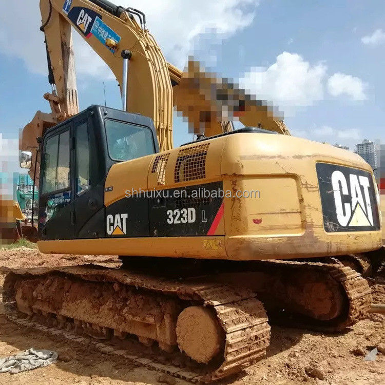 Excavadora usada cat 323/ Excavadora hidráulica de segunda mão CAT323D em bom estado para venda CAT 303 cat 306 excavadora