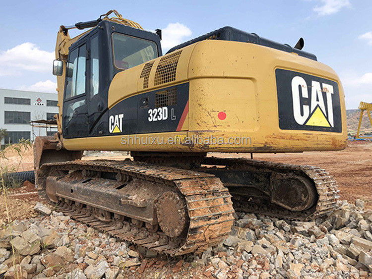 Excavadora usada cat 323/ Excavadora hidráulica de segunda mão CAT323D em bom estado para venda CAT 303 cat 306 excavadora