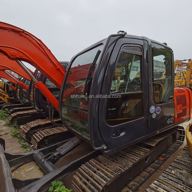Hitachi em estoque mini escavadeira usada Hitachi zx60 Japão 2000 / Mini escavadeira usada Hitachi ZX60 Preço barato