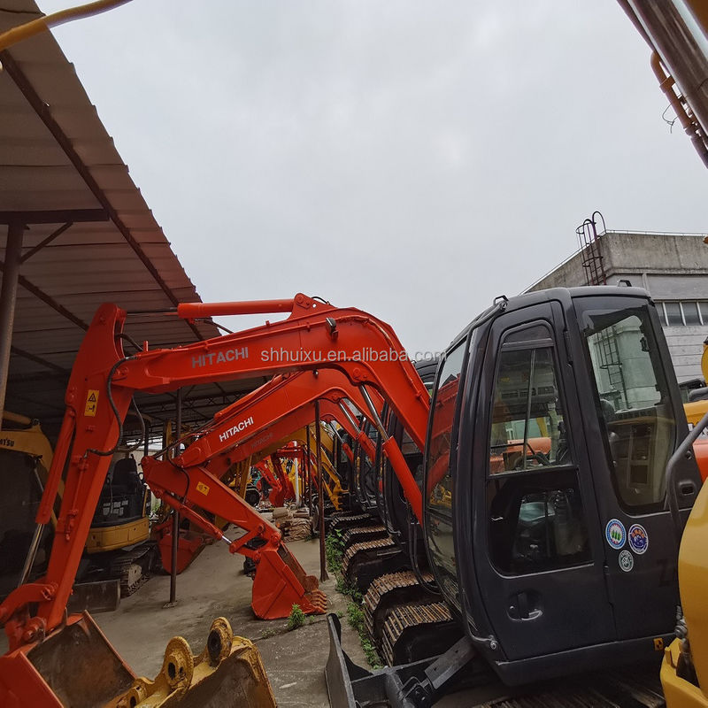 Hitachi em estoque mini escavadeira usada Hitachi zx60 Japão 2000 / Mini escavadeira usada Hitachi ZX60 Preço barato
