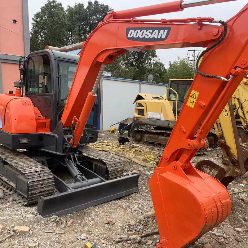 Excavadora Doosan DH60-7 pequena escavadora máquinas usadas escavadora de segunda mão escavadora hidráulica
