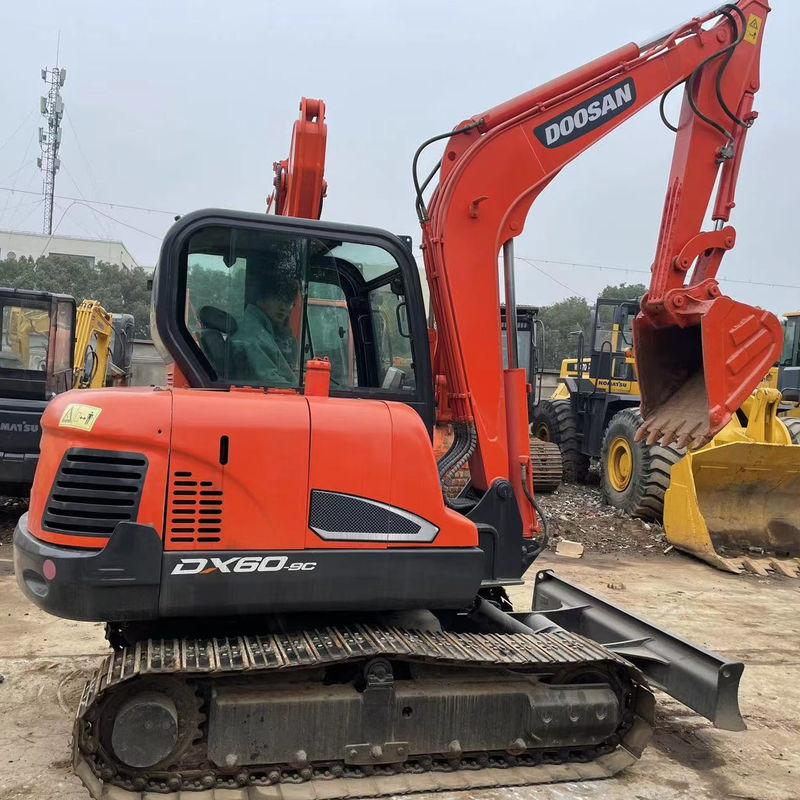 Venda de mini escavadeiras para escavadeiras Doosan DX60 mini mini escavadeira usada