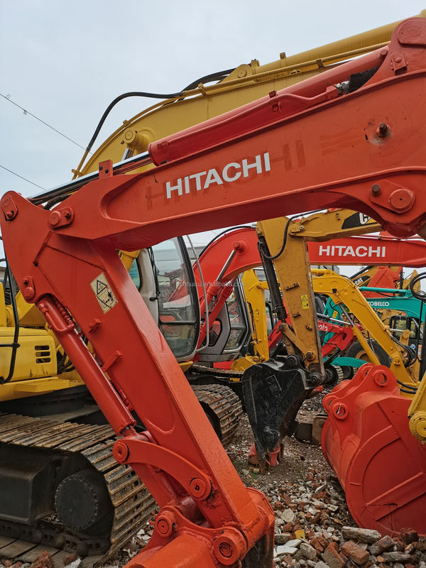 Hitachi em estoque Boa qualidade Hitachi ZX65 Excavadora hidráulica de segunda mão/mini escavadora usada Hitachi ZX65 Preço barato