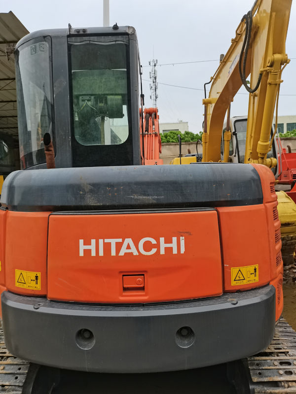 Hitachi em estoque Boa qualidade Hitachi ZX65 Excavadora hidráulica de segunda mão/mini escavadora usada Hitachi ZX65 Preço barato