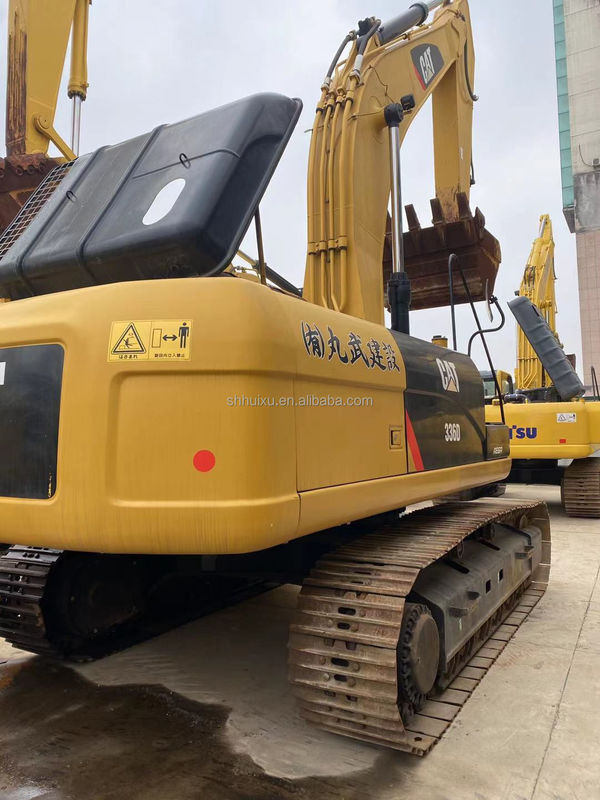 Caterpillar 336d 336b 336dl escavadeira usada de segunda mão escavadeira hidráulica CAT336D em bom estado Caterpillar em estoque