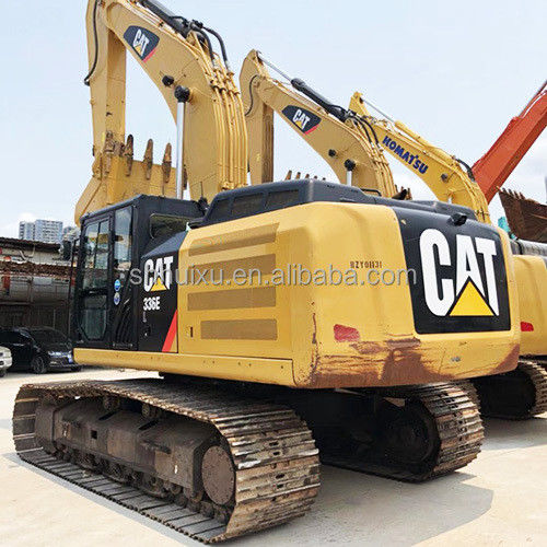 Excavadora usada Caterpillar 336dl Excavadora de segunda mão CAT336E em bom estado Caterpillar em estoque