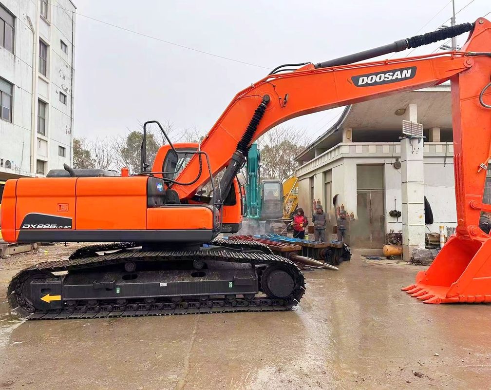 Excavadoras usadas Doosan DX225LC-9 DX70 DX225 DH55 DX60/excavadoras de rodas máquinas usadas equipamento pesado