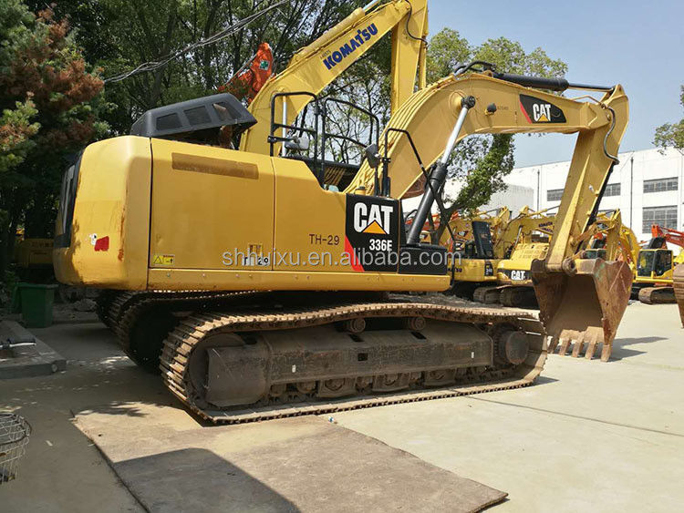 Excavadora usada Caterpillar 336dl Excavadora de segunda mão CAT336E em bom estado Caterpillar em estoque