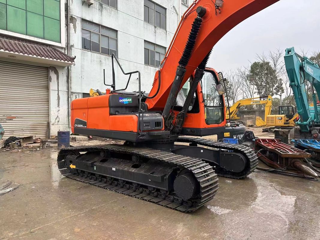 Excavadoras usadas Doosan DX225LC-9 DX70 DX225 DH55 DX60/excavadoras de rodas máquinas usadas equipamento pesado