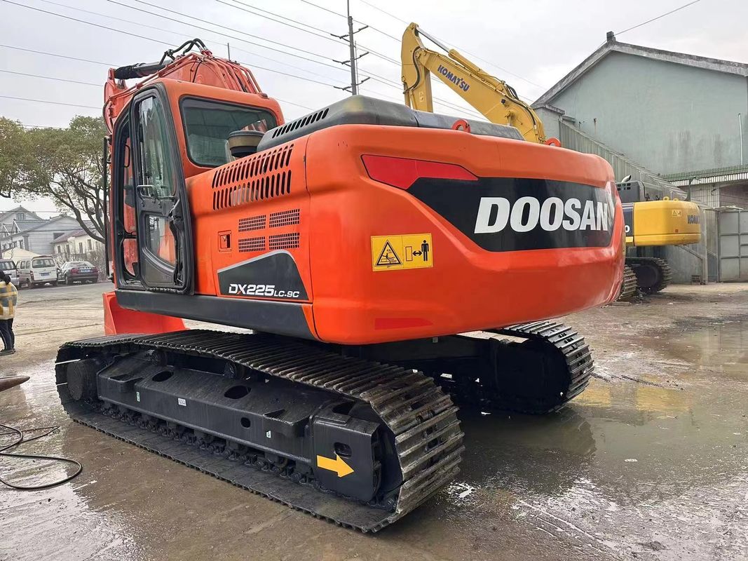 Excavadoras usadas Doosan DX225LC-9 DX70 DX225 DH55 DX60/excavadoras de rodas máquinas usadas equipamento pesado