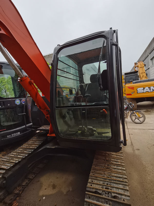 Hitachi em estoque Bom estado Hitachi ZX70 escavadeira hidráulica de segunda mão / Mini escavadeira usada Hitachi ZX70 Preço barato